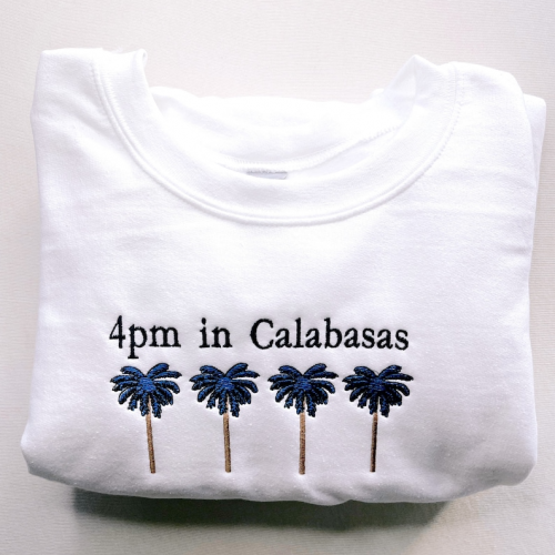 Exclusive 4pm in Calabasas Drake Embroidered Shirt – Limited Edition Hip-Hop Fashion