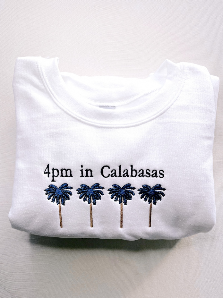 Exclusive 4Pm In Calabasas Drake Embroidered Shirt – Limited Edition Hip-Hop Fashion