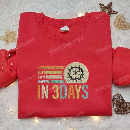 3-Day Embroidered Shirt & Thanksgiving Hoodie: Top Holiday Gift Ideas