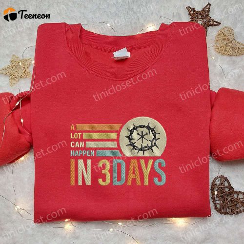 3-Day Embroidered Shirt & Thanksgiving Hoodie: Top Holiday Gift Ideas