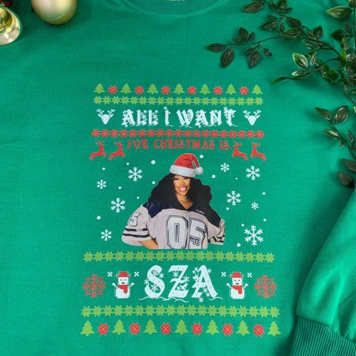 All I Want For Christmas: SZA Ugly Sweatshirt – Festive and Trendy Apparel for the Holidays