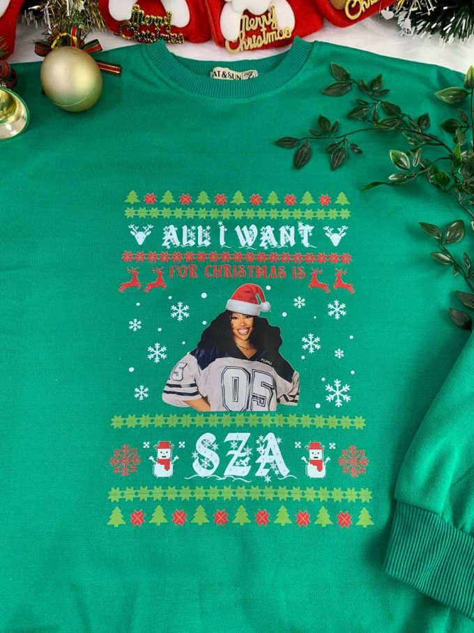 All I Want For Christmas: Sza Ugly Sweatshirt – Festive And Trendy Apparel For The Holidays