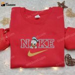 Baby Donald Duck x Nike Embroidered Hoodie & Shirt: Disney Inspired Nike Gear with Adorable Donald Duck D Gift for Men Women