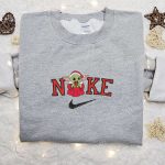 Baby Yoda Gift Christmas x Nike Embroidered Sweatshirt – Movie Christmas Shirt for the B Gift for Men Women Christmas Gift Ideas