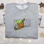 Baby Yoda x Nike Movie Embroidered Tshirt: Star Wars Inspired Shirt