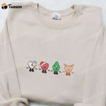 Bad Bunny Noel Embroidered Sweatshirt – Christmas Shirt B Gift for Men Women Gift Ideas