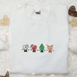 Bad Bunny Noel Embroidered Sweatshirt – Christmas Shirt B Gift for Men Women Gift Ideas