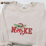 Bad Yoda Santa Claus x Nike Embroidered Sweatshirt – Movie Christmas Shirt B Gift for Men Women Gift Ideas