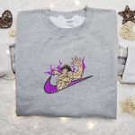 Baki x Nike Anime Embroidered Shirt – Grappler Edition Custom Nike Tee