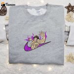 Baki x Nike Anime Embroidered Shirt – Grappler Edition Custom Nike Tee