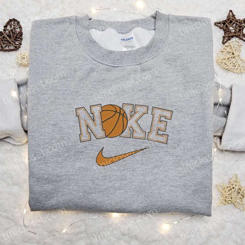 Nike Basketball Sport Embroidered Shirt – NBA Inspired Apparel for Athletes