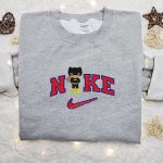 Batman Women x Nike Movie Embroidered Sweatshirt & DC Universe Shirt – B Gift for Men Women Family Gift Ideas