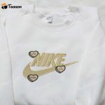 Be Mine Xo with Love x Nike Embroidered Hoodie & Shirt: B Gift for Men Women Valentine’s Gift Ideas