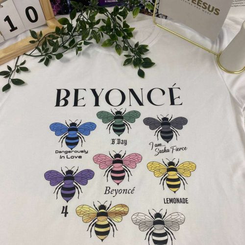 Beyonce Bees Album Shirt: Stunning Merchandise Inspired by Queen Bey s Buzzworthy Music