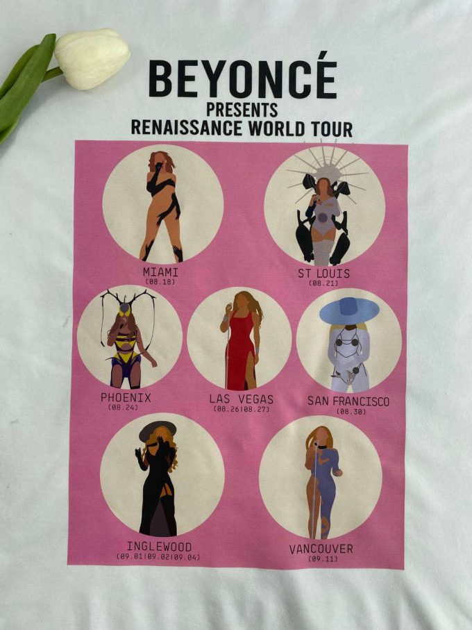 Get The Ultimate Beyonce Renaissance World Tour Shirt – Unveil Iconic Outfits!