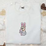 Bingo Easter Embroidered Shirt & Bluey Cartoon Hoodie – Perfect Thanksgiving Day Gift Ideas