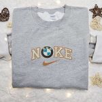 BMW Car x Nike Embroidered Sweatshirt: Transportation & Nike Inspired Shirt