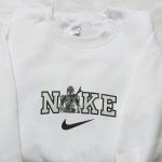 Boba Fett Star Wars x Nike Embroidered Sweatshirt: B Gift for Men Women Nike Inspired Hoodie for Unique Birthday Gifts