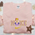 Boo Peep x Nike Cartoon Embroidered Sweatshirt Disney Characters Shirt – B Gift for Men Women Family Gift Ideas