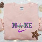 Buzz Lightyear x Nike Cartoon Embroidered Shirt – Toy Story & Nike Inspired D Gift for Men Women