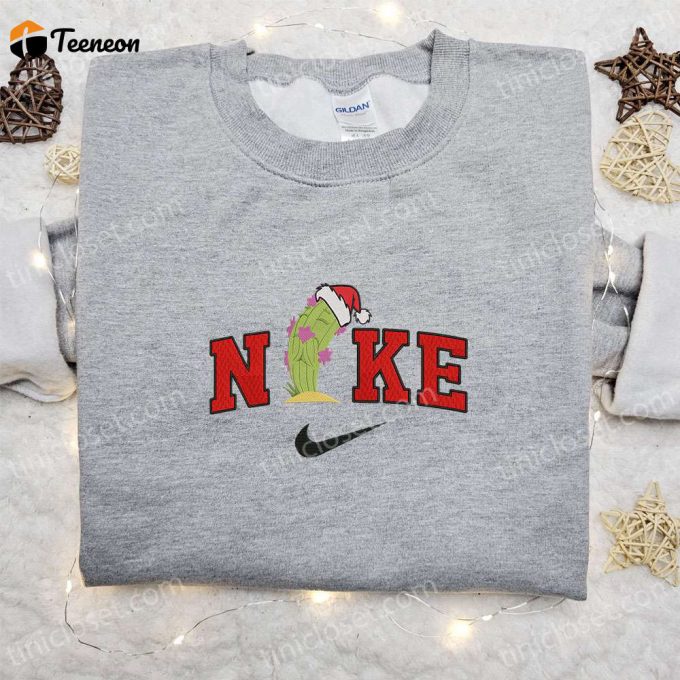 Cactus Xmas Hat X Nike: F Gift For Men Women Embroidered Sweatshirt &Amp;Amp; Shirt – Top Christmas Gift Ideas