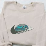 Car x Swoosh Hoodie & Transportation Embroidered Shirt – Nike Inspired Apparel