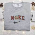 Chibi Thor x Nike Movie Embroidered Hoodie – Marvel Universe Gift Idea for Family