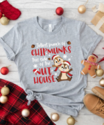 Chip & Dale Christmas Shirt – Disney Family Vacation T-shirt with Chipmunks Gifts Snowmen Snowflake – Double Trouble!