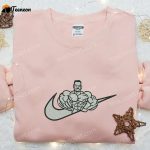 Chris Bumstead x Swoosh Embroidered Hoodie: Nike Inspired B Gift for Men Women Gift for Family