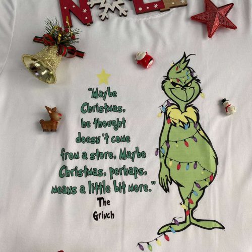 Spread Holiday Cheer with a Festive Christmas Grinch Sweatshirt – Perfect Gift for Grinch Lovers!