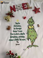 Spread Holiday Cheer with a Festive Christmas Grinch Sweatshirt – Perfect Gift for Grinch Lovers!