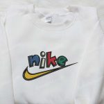 Colors Nike x Swoosh Embroidered Shirt – Custom Brand Apparel for Style Enthusiasts