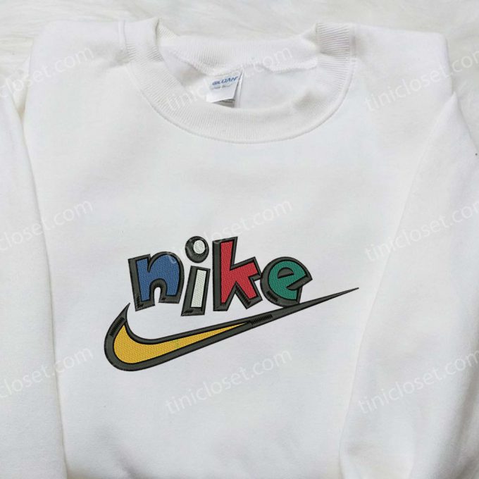 Colors Nike X Swoosh Embroidered Shirt – Custom Brand Apparel For Style Enthusiasts