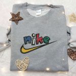 Colors Nike x Swoosh Embroidered Shirt – Custom Brand Apparel for Style Enthusiasts