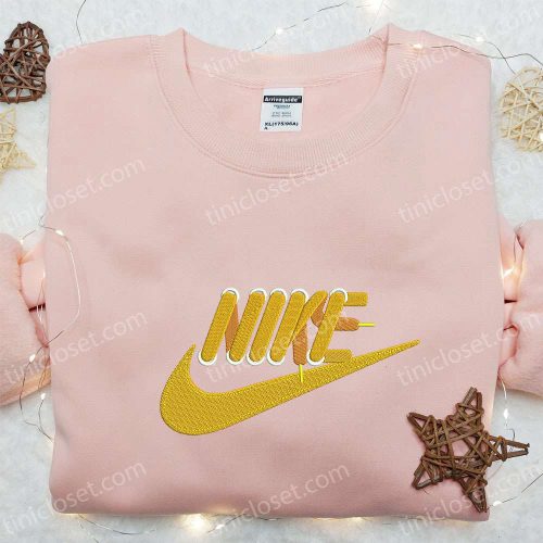 Custom Nike Embroidered Sweatshirt & T-Shirt: B Gift for Men Women Birthday Gift Ideas