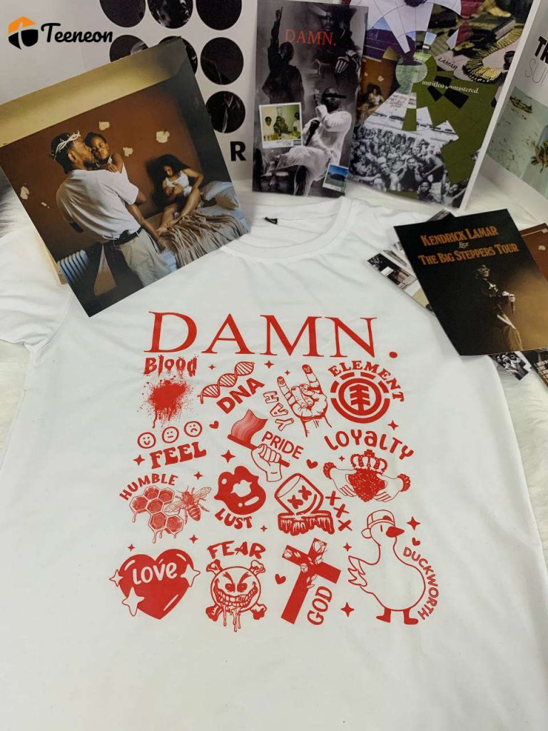 Get The Ultimate Kendrick Damn Album Shirt – Limited Edition!