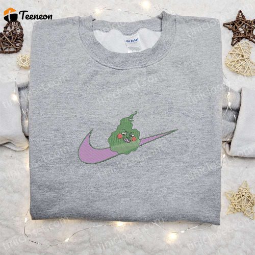 Nico Robin x Swoosh Anime Embroidered Shirt: B Gift for Men Women One Piece Gift for Family