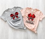 Magical Disney Christmas Minnie Mickey Shirt: Festive Apparel for Disney Lovers