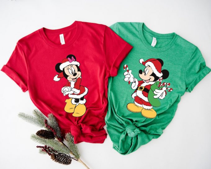 Magical Disney Couple Christmas Shirts – Matching Festive Apparel For The Holidays