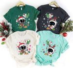 Magical Disney Wall-e Eve Christmas Shirt for Couples – Festive & Adorable Design!