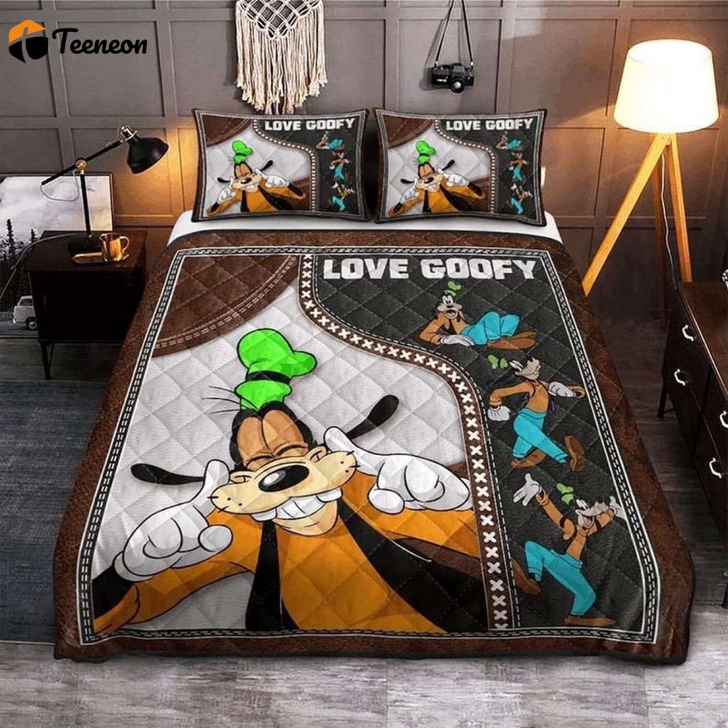 Disney Goofy Mickey Friends Duvet Bedding Set 152 – Fun &Amp; Cozy Quilt For Disney Fans