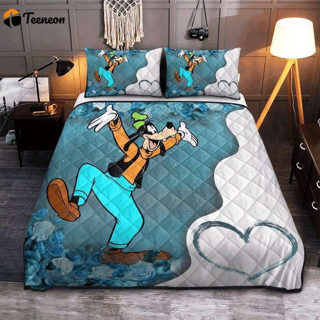 Disney Goofy Mickey Friends Duvet Quilt Bedding Set 160 – Cheerful And Cozy Bedroom Delight!