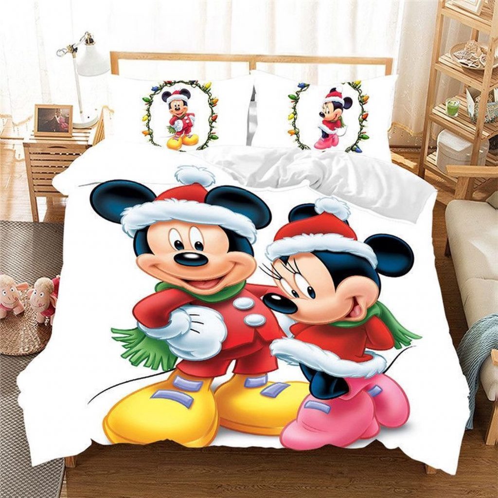 Disney Mickey &Amp; Minnie Duvet Quilt Bedding Set 126 – Magical And Adorable!