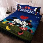 Disney Mickey King & Queen: Fan Gift Duvet Quilt Bedding Set 582