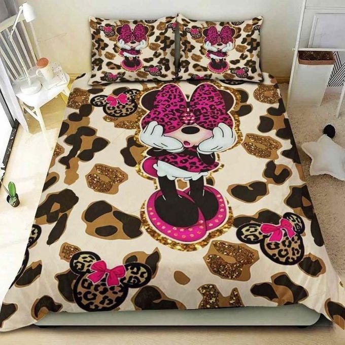 Magical Disney Mickey Minnie Duvet Bedding Set – Quilted Delight For Kids