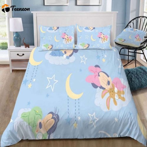 Custom Disney Mickey Mouse 12 3D Duvet Set – Personalized Bedding Cover