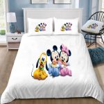 Personalized Disney Mickey Mouse 3D Duvet Set – Custom Bedding for Fans