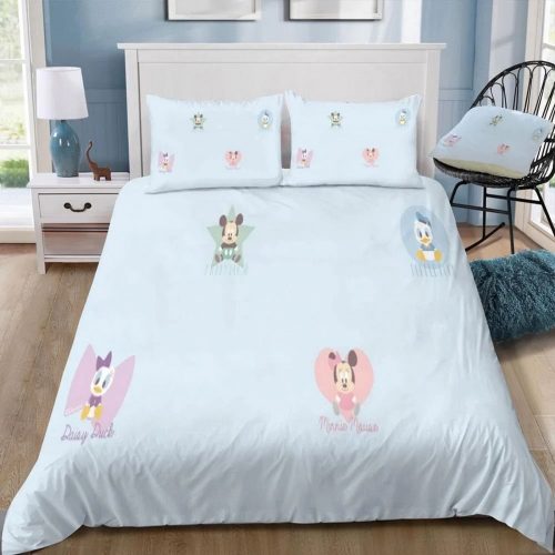 Custom Disney Mickey Mouse 18 3D Duvet Set – Personalized Bedding for a Magical Bedroom!