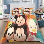 Customized Disney Mickey Mouse 2 3D Duvet Cover Bedding Set – Personalize Your Bed with the Iconic Character!