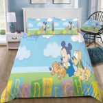 Customized Disney Mickey Mouse 3D Duvet Set – Bedding for Fans